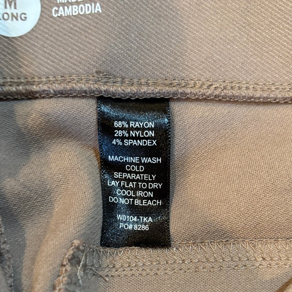 Betabrand Tan Flare Women's Pants - Picture 4 of 4